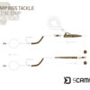 Set kapráraskych montáží Delphin sCAMO Total CARP / 10 setov – Obrázok 3