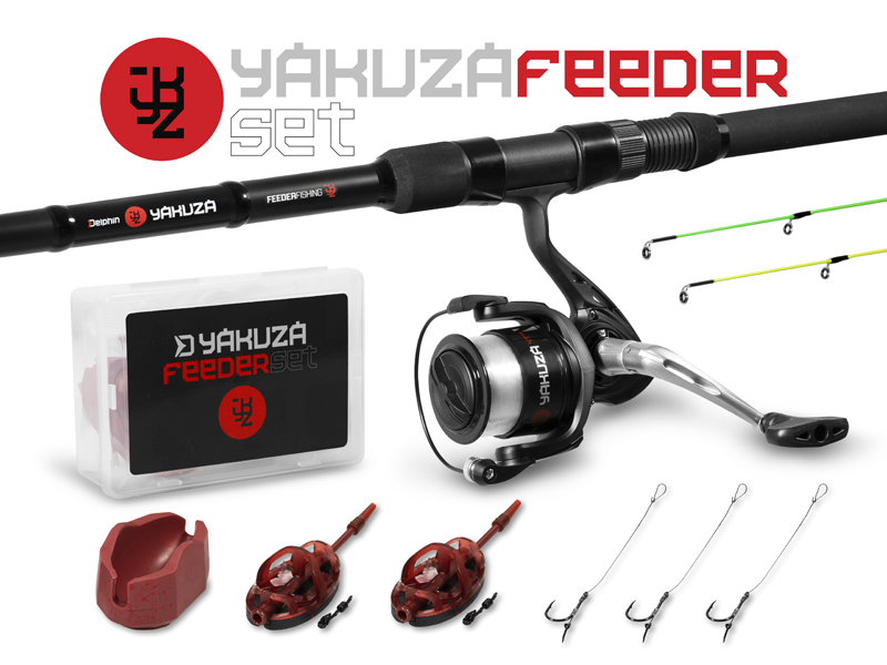 Feedrový set Delphin YAKUZA 300 - MojeRybárstvo.sk Feedrový set Delphin YAKUZA 300