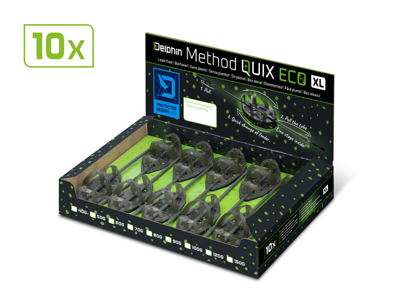Krmítko bez olova Delphin Method QUIX ECO - MojeRybárstvo.sk Krmítko bez olova Delphin Method QUIX ECO – Obrázok 4