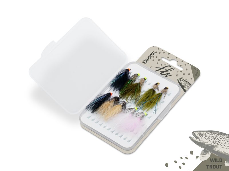 Sada umelých mušiek Delphin FLY / 10ks - MojeRybárstvo.sk Sada umelých mušiek Delphin FLY / 10ks – Obrázok 7