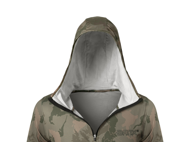 Tričko s kapucňou Delphin UV ARMOR 50+ - MojeRybárstvo.sk Tričko s kapucňou Delphin UV ARMOR 50+ – Obrázok 5