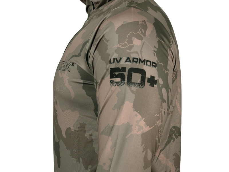 Tričko s kapucňou Delphin UV ARMOR 50+ - MojeRybárstvo.sk Tričko s kapucňou Delphin UV ARMOR 50+ – Obrázok 7