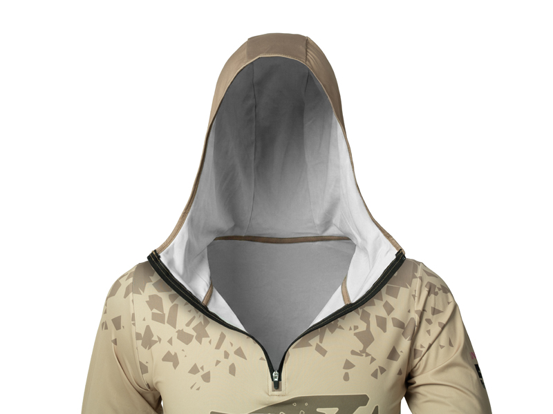 Tričko s kapucňou Delphin UV ARMOR 50+ - MojeRybárstvo.sk Tričko s kapucňou Delphin UV ARMOR 50+ – Obrázok 5