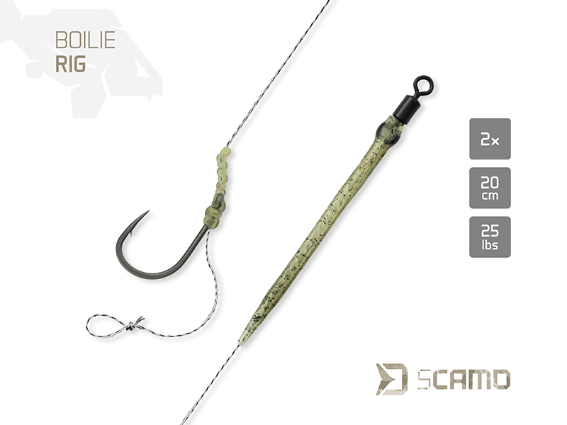 Nadväzec Delphin sCAMO Boilie rig / 2ks - MojeRybárstvo.sk Nadväzec Delphin sCAMO Boilie rig / 2ks – Obrázok 2