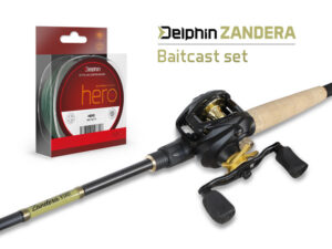 Baitcast set Delphin Zandera