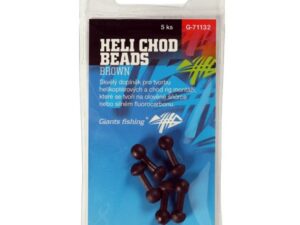 Giants fishing Zarážky Heli-Chod Beads Brown, 5ks
