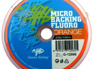 Giants fishing Micro Backing Fluoro-Orange 20lb/100m