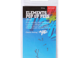 Giants fishing Kolíček s očkem Elements Pop Up Pegs 5mm, 10ks
