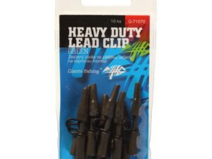 Giants fishing Boční závěs kovový Heavy Duty Lead Clip Green, 10ks