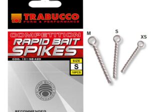 Držák návnady Trabucco Rapid Bait Spikes „M“ 10ks