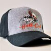 Kšiltovka Hell-Cat Black/Grey – Obrázok 3