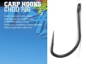 Giants fishing Háček s očkem Chod Rig 10ks