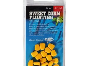 Giants fishing Umělá nástraha Sweet Corn Floating Yellow,vel.S/20ks