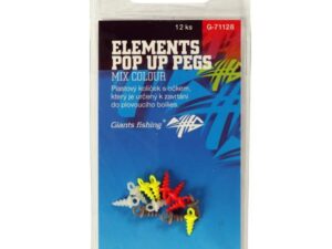 Giants fishing Kolíček s očkem Elements Pop Up Pegs Mix Colour,12ks