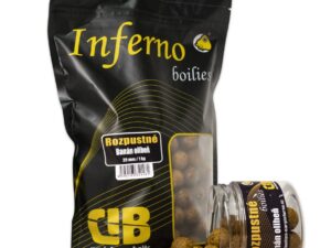 Carp Inferno Rozpustné Boilies Nutra Line Banán/Oliheň