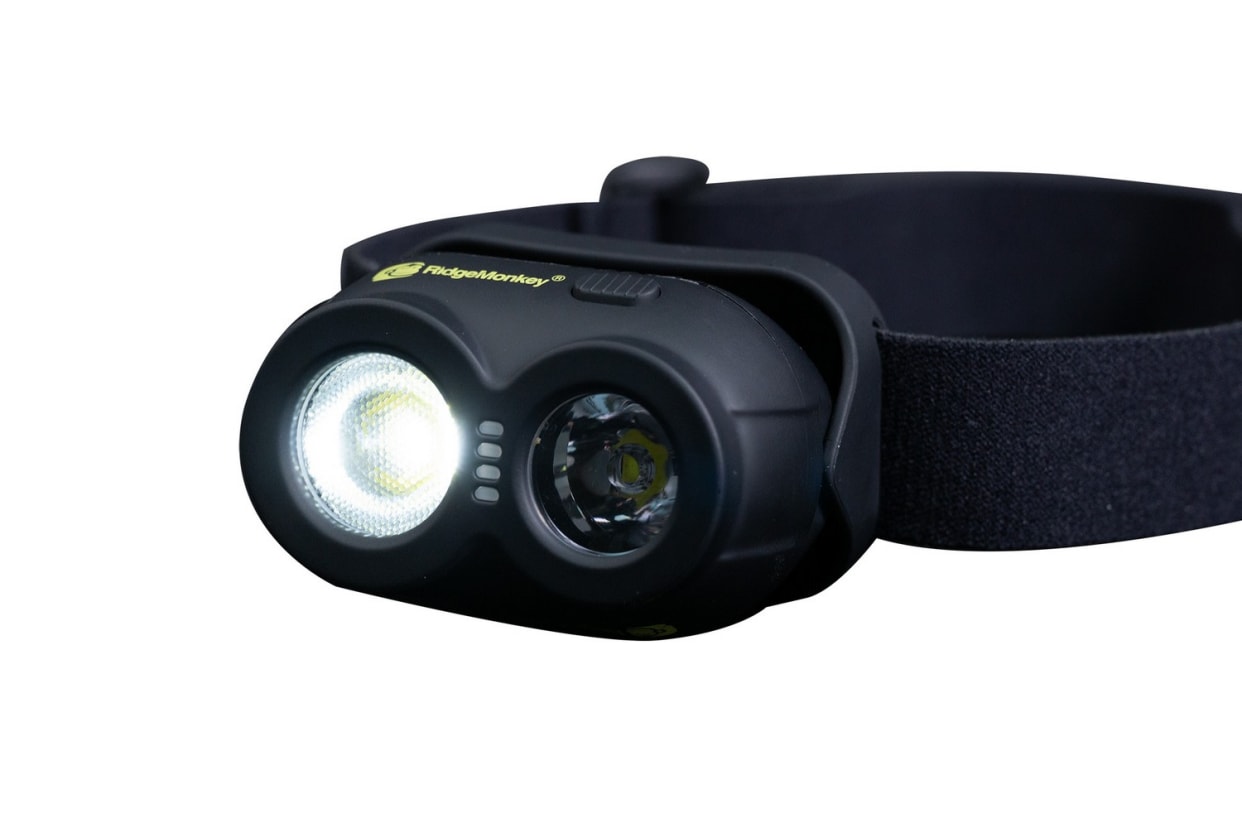 RidgeMonkey dobíjecí čelovka VRH150X USB Rechargeable Headtorch - Image 7