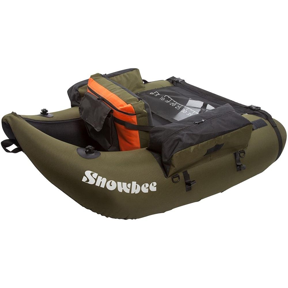 Snowbee Belly Boat Classic Float Tube Kit Olive Green/Black - MojeRybárstvo.sk Snowbee Belly Boat Classic Float Tube Kit Olive Green/Black
