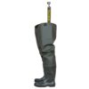 PROS brodící holinky Thigh STANDARD Plavitex Heavy Duty Oliv – Obrázok 3