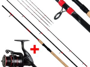 Giants fishing Prut Fluent MK2 Feeder 3.6m, 100g + Naviják Gaube FD 4000