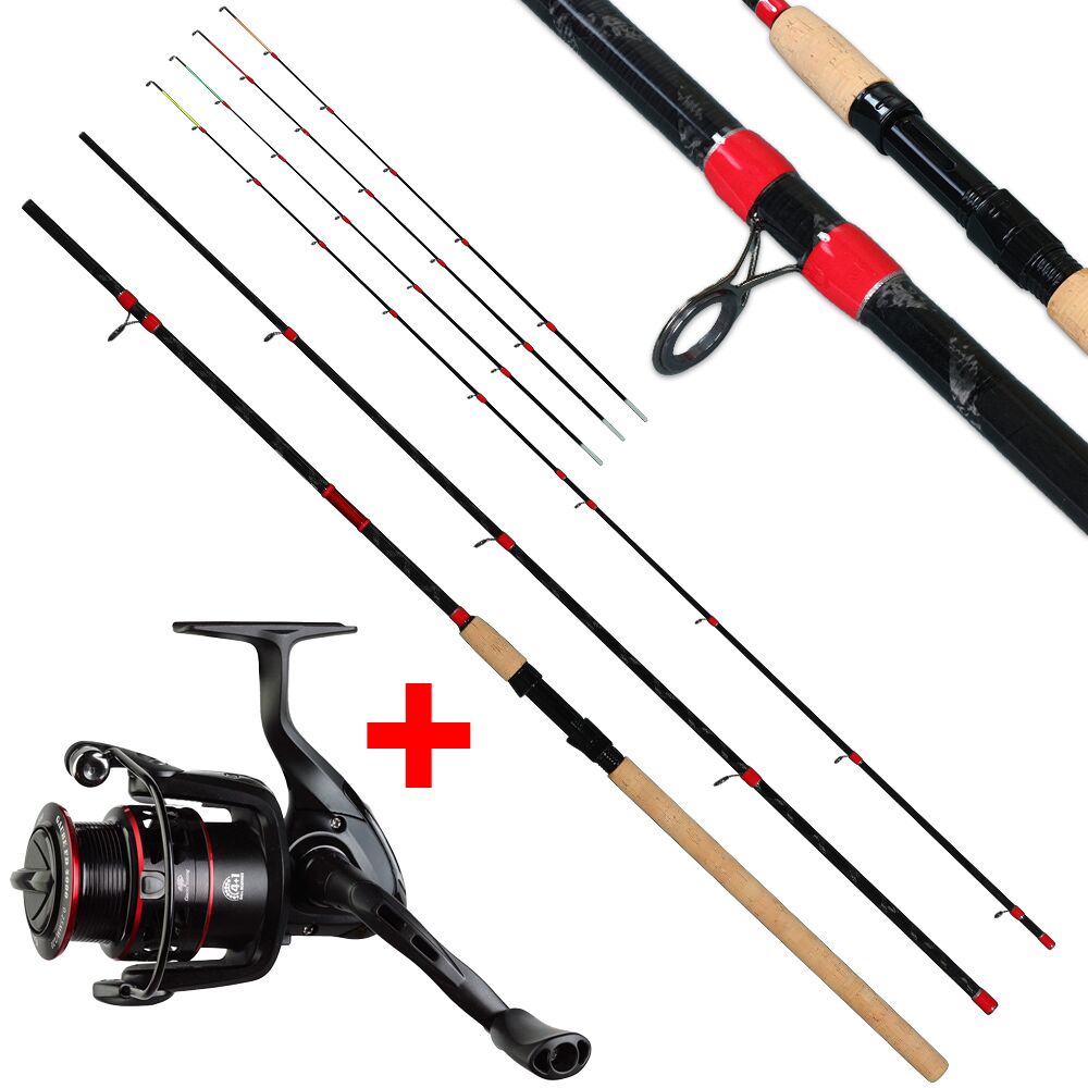 Giants fishing Prut Fluent MK2 Feeder 3.6m, 100g + Naviják Gaube FD 4000 - MojeRybárstvo.sk Giants fishing Prut Fluent MK2 Feeder 3.6m, 100g + Naviják Gaube FD 4000