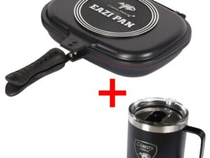 Giants fishing Akční set Pánev na vaření Eazi Pan Medium + Nerezový thermo hrnek 400ml