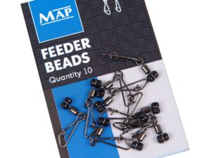 MAP průjezdy s karabinkou feeder beads 10ks