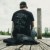 Giants fishing Tričko pánské černé Tři kapři – Obrázok 4