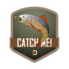 Nálepka Delphin CatchME! PSTRUH