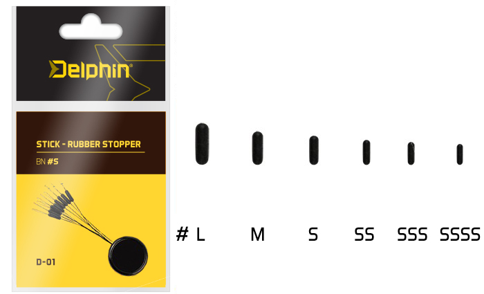 Stick - Rubber stopper - MojeRybárstvo.sk Stick - Rubber stopper