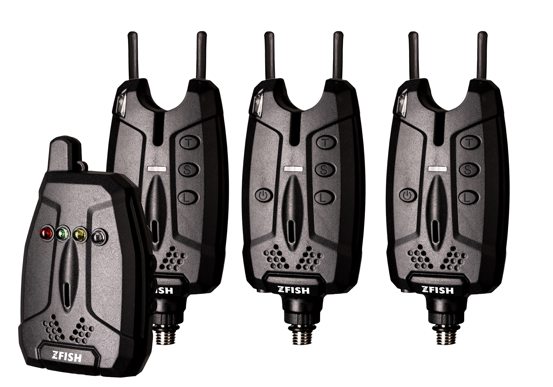 Zfish Sada Hlásičů Bite Alarm Set Prime 3+1 - MojeRybárstvo.sk Zfish Sada Hlásičů Bite Alarm Set Prime 3+1