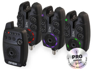 ZFISH Sada Hlásičů Bite Alarm Set Zx8 PRO 3+1