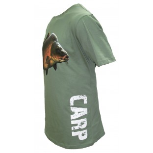 Zfish Tričko Carp T-Shirt Olive Green - MojeRybárstvo.sk Zfish Tričko Carp T-Shirt Olive Green – Obrázok 2