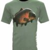 Zfish Tričko Carp T-Shirt Olive Green