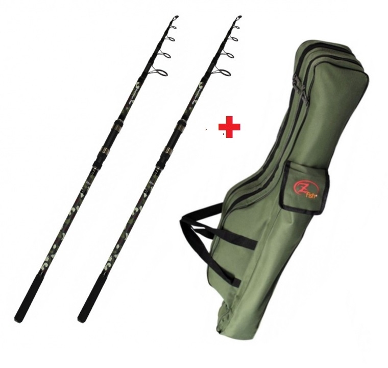 ZFISH Combo 2x Prut Kingstone 3,60m/3lb + Pouzdro Zdarma! - MojeRybárstvo.sk ZFISH Combo 2x Prut Kingstone 3,60m/3lb + Pouzdro Zdarma!