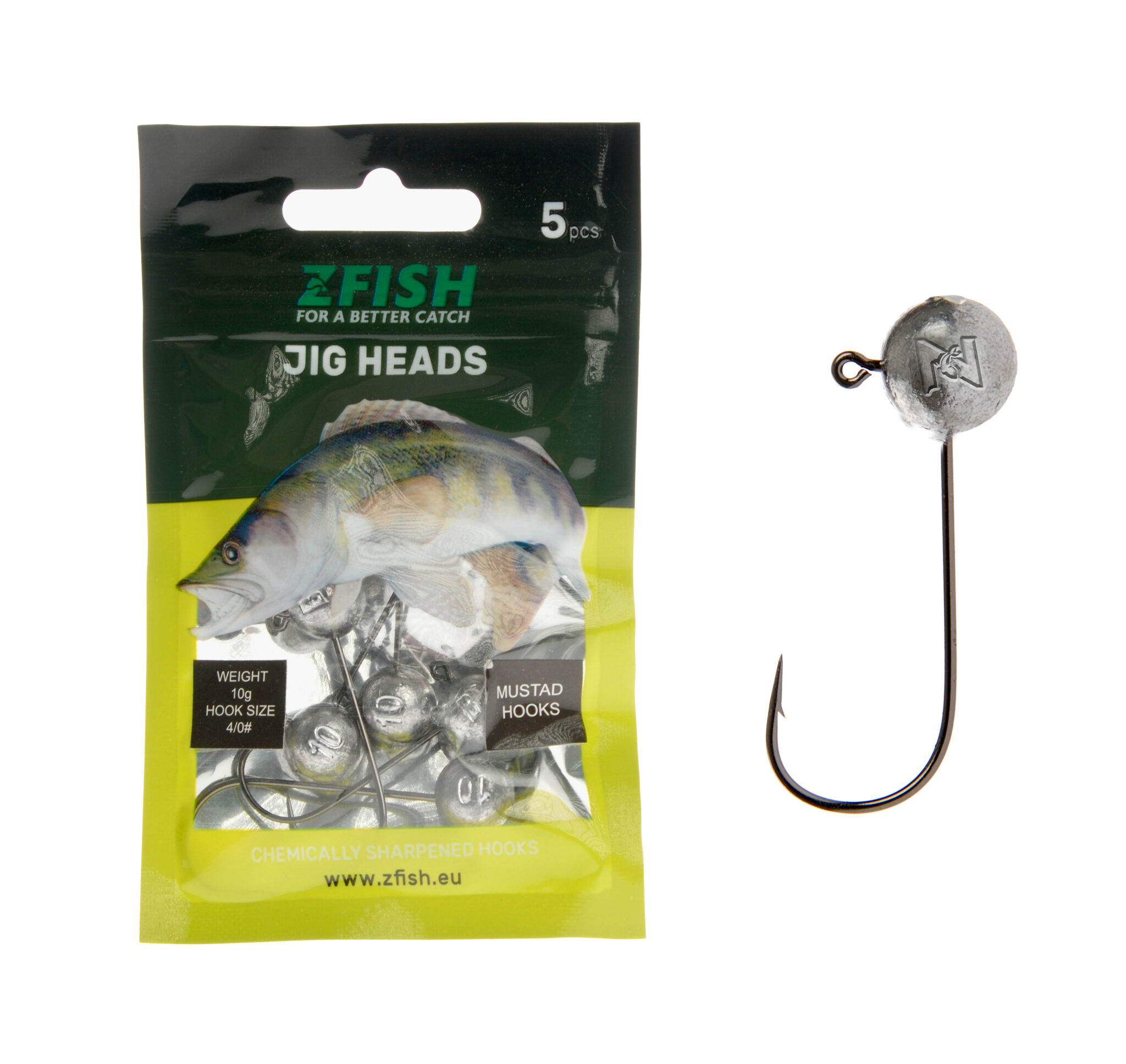 Zfish Jig Head Simply 5 ks - MojeRybárstvo.sk Zfish Jig Head Simply 5 ks