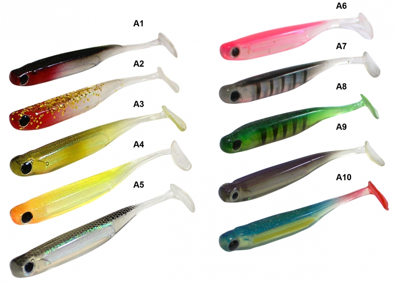 ZFISH MINNOW SHAD 11,5cm - 4ks
