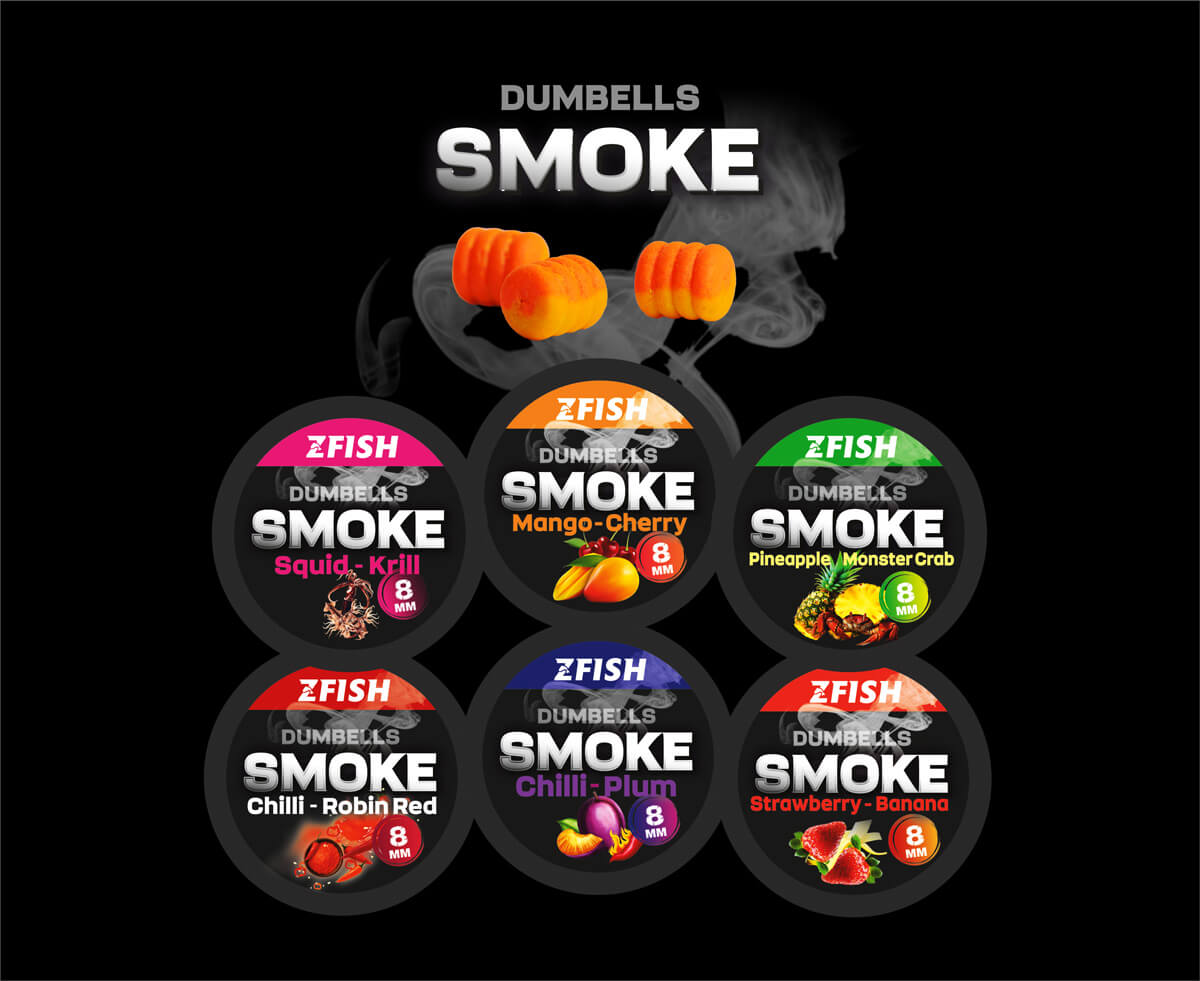 ZFISH Smoke POP-UP Dumbells 8 mm - Image 3