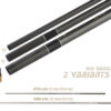ZFISH Podběráková tyč Tactical handle 4.0m – Obrázok 3
