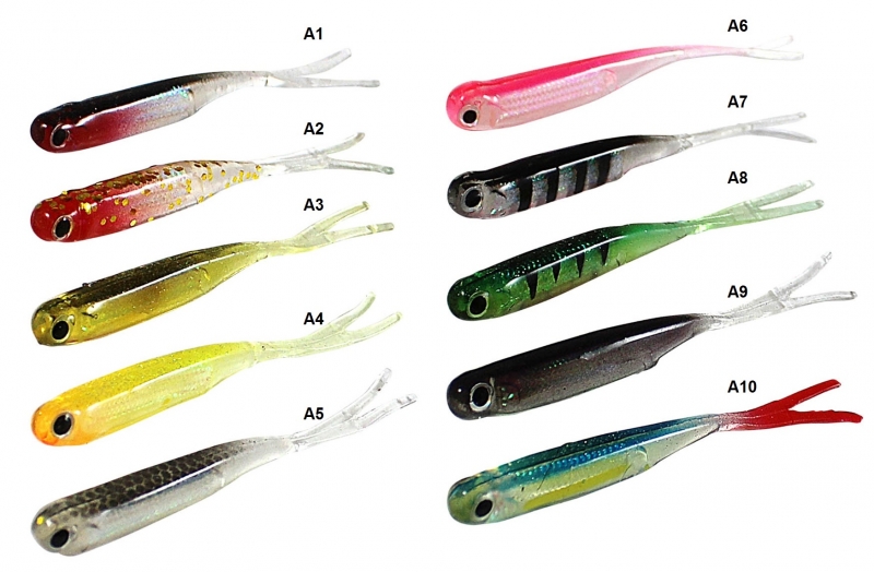 ZFISH V-TAIL SHAD 7,5cm - 5ks