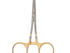 Dr. Slick Co. Pean rovný Standard Clamp 12,5 cm, zlatý