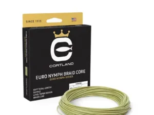 Cortland muškařská šnůra Euro Nymph Braid Core .022 Fresh