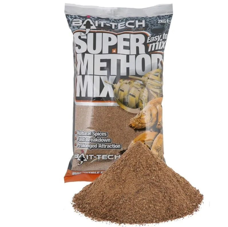 Bait-Tech krmítková směs Super Method Mix 2kg - MojeRybárstvo.sk Bait-Tech krmítková směs Super Method Mix 2kg – Obrázok 2