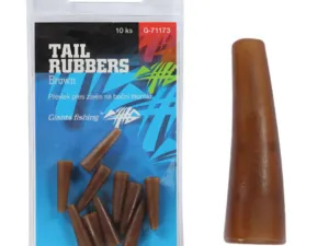 Giants fishing Převlek na závěsku Tail Rubbers Brown/10pc ( 20mm ) 10ks