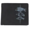Giants fishing Peněženka černá tři kapři Black Wallet Three Carps