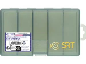 Sert krabička 5 Fixed Compartments Grey (175x105x36 mm)