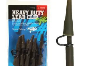 Giants fishing Boční závěs kovový Heavy Duty Lead Clip Green, 10ks