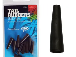 Giants fishing Převlek na závěsku Tail Rubbers Green/10ks ( 20mm )