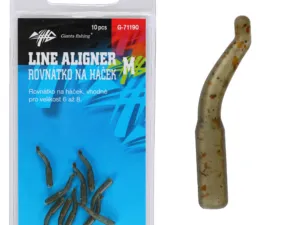 Giants fishing Rovnátka na háček Line Aligner-Medium Camo 10ks