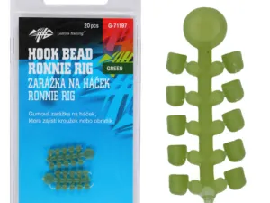 Giants fishing Zarážka na háček Hook Bead for Ronnie Rig Green 20ks