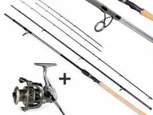 Giants fishing Prut Deluxe Feeder MH 3,3m 100g + naviják GXF 3000FD